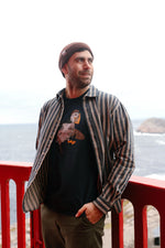 Lade das Bild in den Galerie-Viewer, LAKOR MIDÉ SHIRT - blueberry

