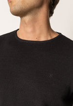 Lade das Bild in den Galerie-Viewer, CLEAN CUT COPENHAGEN OSCAR KNITTED JUMPER - BLACK
