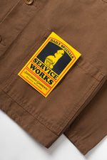 Lade das Bild in den Galerie-Viewer, SERVICE WORKS Canvas Chore Shirt BARK

