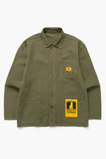 Lade das Bild in den Galerie-Viewer, SERVICE WORKS Canvas Chore Shirt OLIVE
