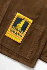 Lade das Bild in den Galerie-Viewer, Service Works Corduroy Chore Shirt - Bark

