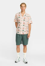 Lade das Bild in den Galerie-Viewer, Revolution Short-sleeved Cuban Shirt  - Offwhite
