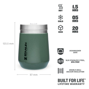 STANLEY GO EVERYDAY TUMBLER | 10 OZ | 0.29L - Hammertone Green