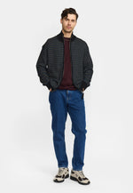 Lade das Bild in den Galerie-Viewer, Revolution Zipped Knit Cardigan  - Blue
