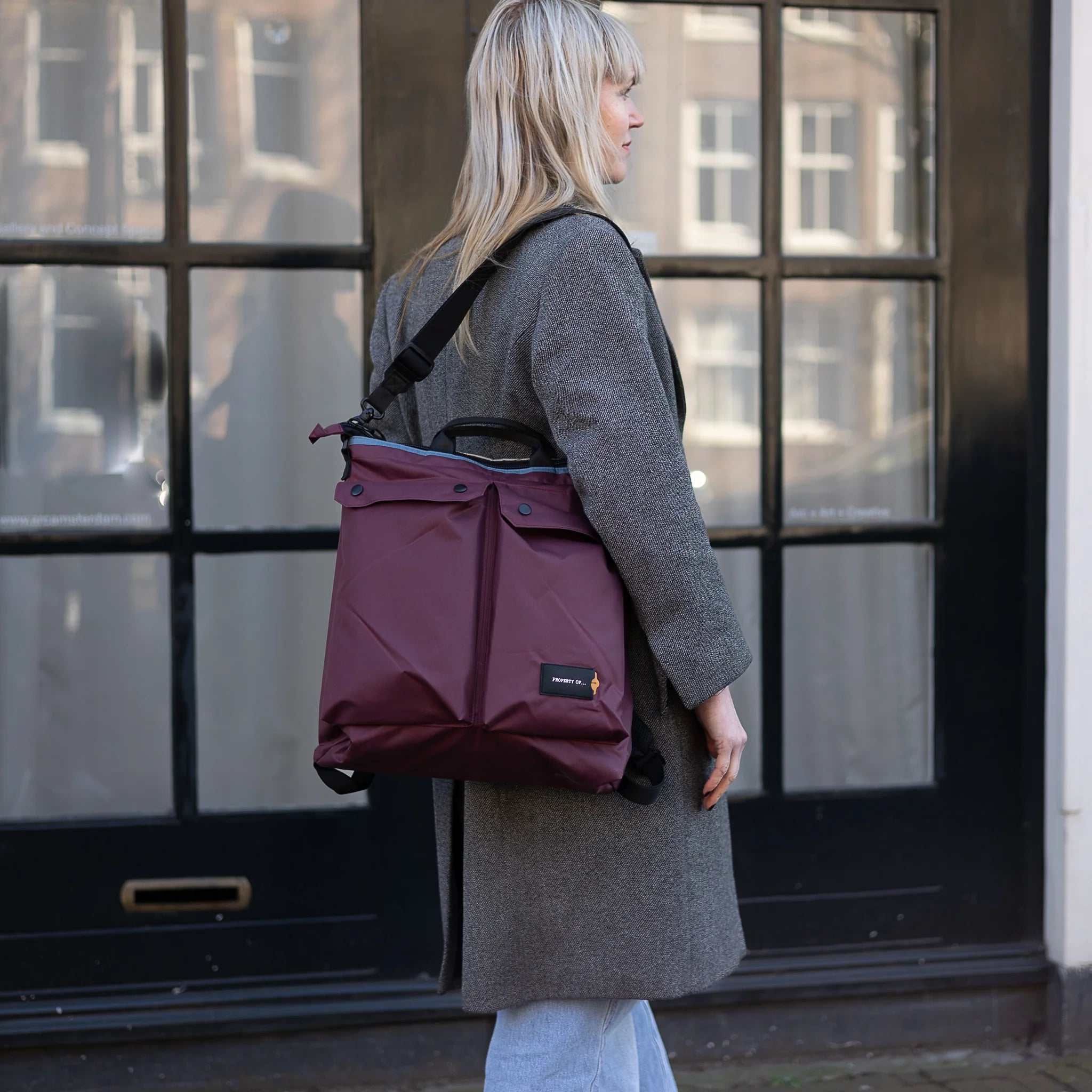 PROPERTY OF Zoe Bike Pack - Berry