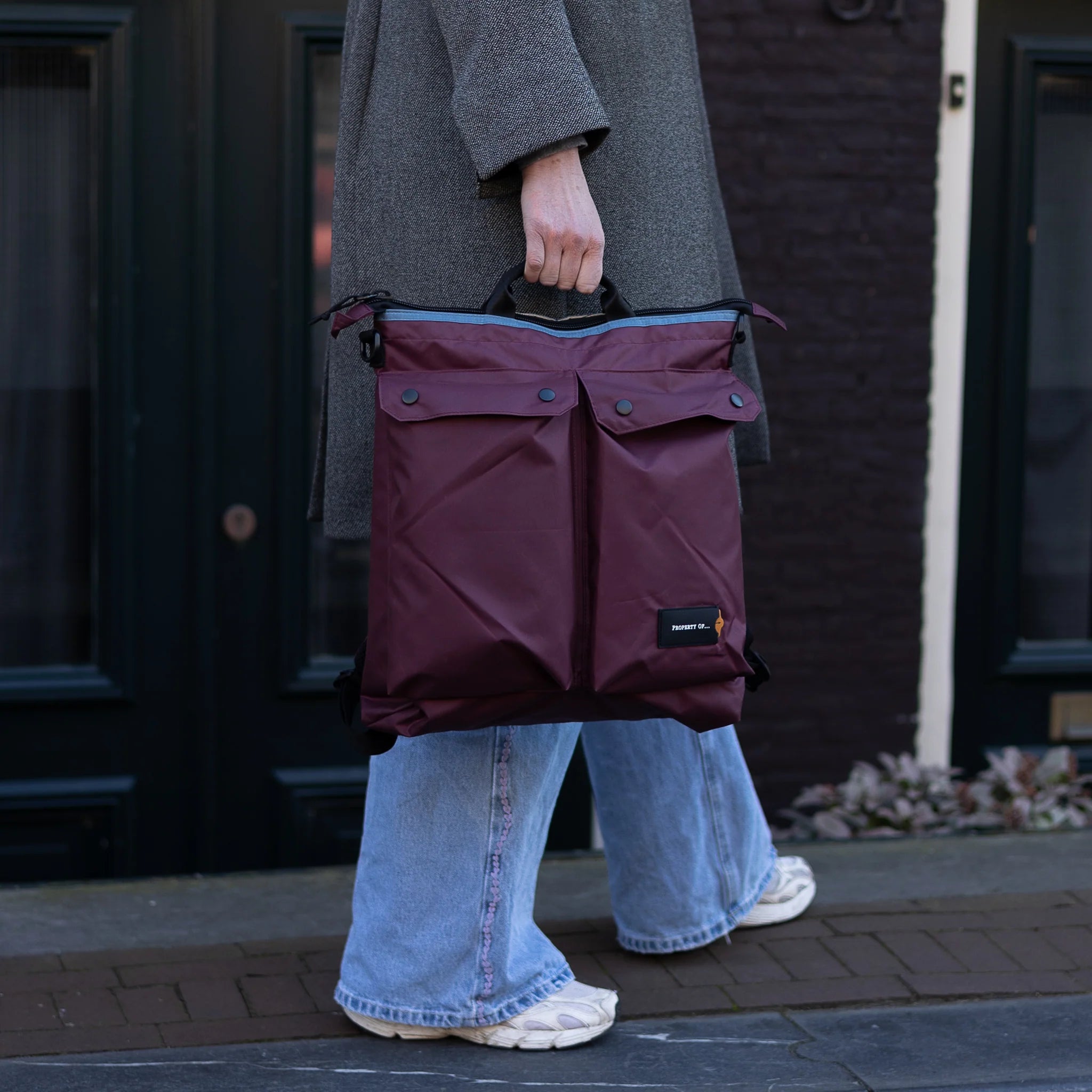 PROPERTY OF Zoe Bike Pack - Berry