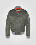Lade das Bild in den Galerie-Viewer, AIRFORCERS Blouson Bomber SCHOTT, Sage Khaki
