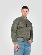 Lade das Bild in den Galerie-Viewer, AIRFORCERS Blouson Bomber SCHOTT, Sage Khaki
