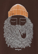 Lade das Bild in den Galerie-Viewer, BASK IN THE SUN chocolate SMOKING PIPE sweatshirt
