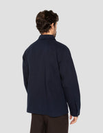 Lade das Bild in den Galerie-Viewer, SCHOTT navy canvas worker jacket
