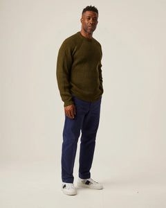 Peregrine Ford Crew Jumper olive