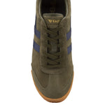 Lade das Bild in den Galerie-Viewer, MEN&#39;S HARRIER SUEDE TRAINERS, Khaki/NAVY
