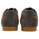 Lade das Bild in den Galerie-Viewer, GOLA MEN&#39;S HARRIER SUEDE TRAINERS, dark brown / moody orange
