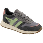 Lade das Bild in den Galerie-Viewer, Gola Classics Women&#39;s Chicago Trainers - Ash/Patina Green/Coral Pink
