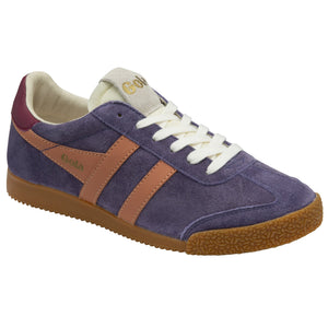 Gola Classics Women's ELAN Trainers - Plum/Terracotta/Cerise