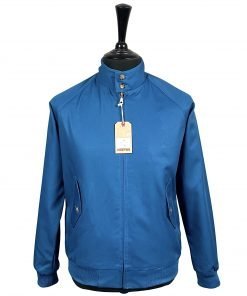HOXTON HARRINGTON JACKET - azur blue