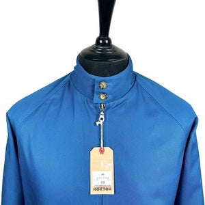 HOXTON HARRINGTON JACKET - azur blue