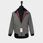 Lade das Bild in den Galerie-Viewer, HOXTON HARRINGTON JACKET - Dark Grey Prince of Wales Check
