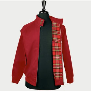 HOXTON HARRINGTON JACKET - red