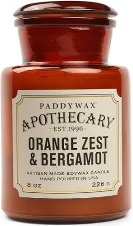 Apothecary Orange Zest & Bergamont Candle from Paddywax