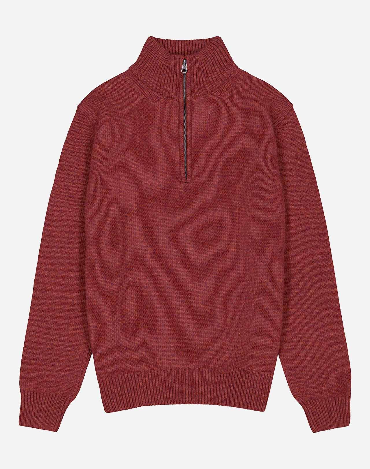 OLOW PULLOVER BANJO ROUILLE CHINÉ