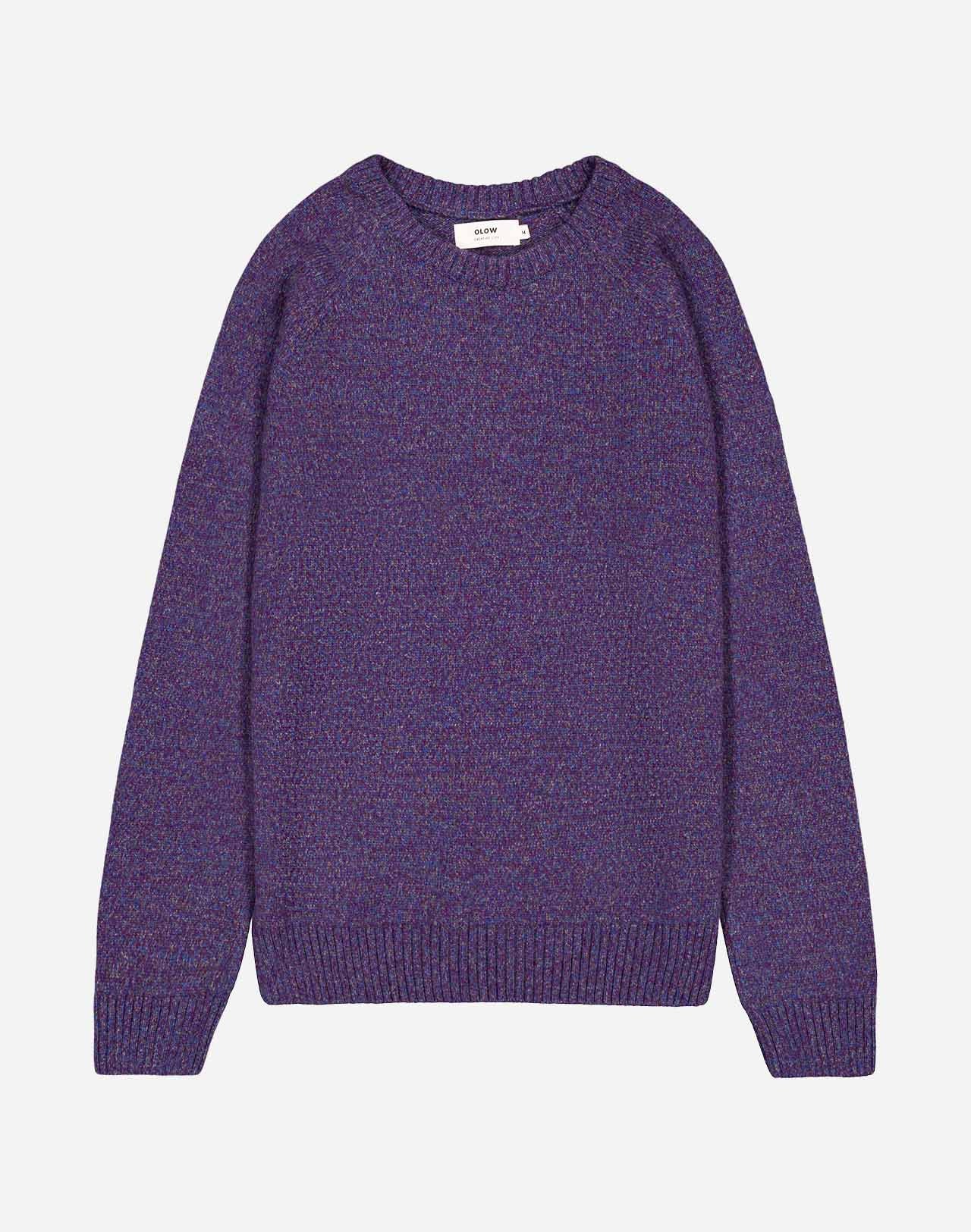 OLOW PULLOVER SOMERSET PRUNE CHINÉ