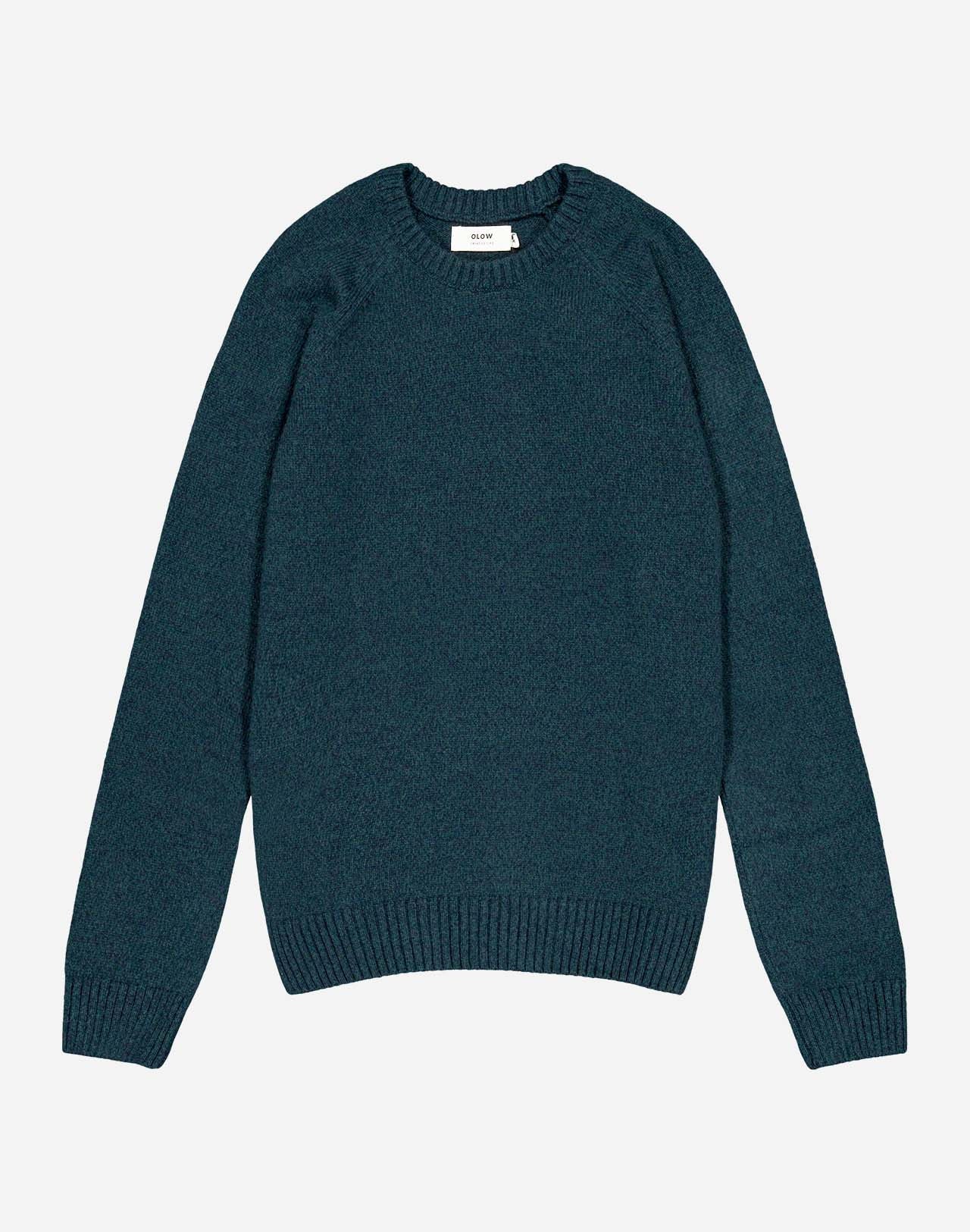 OLOW PULLOVER SOMERSET VERT CHINÉ