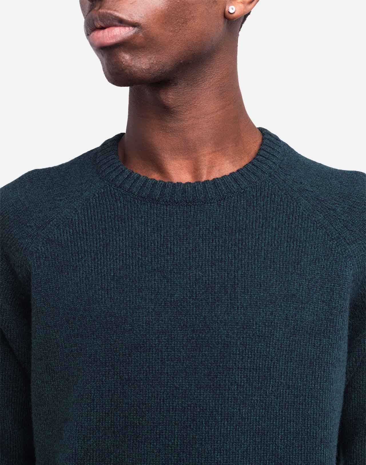 OLOW PULLOVER SOMERSET VERT CHINÉ