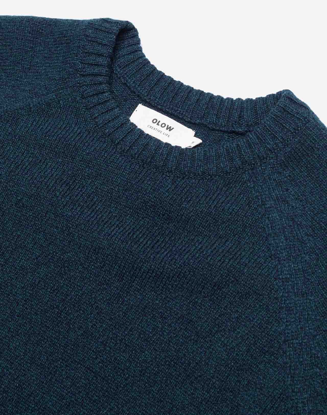 OLOW PULLOVER SOMERSET VERT CHINÉ
