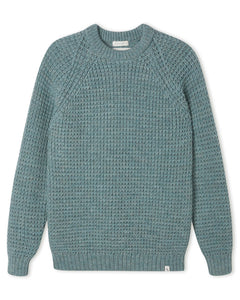 Peregrine Waffle Crew Neck Jumper