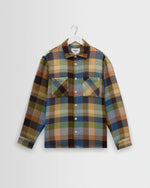 Lade das Bild in den Galerie-Viewer, WAX Whiting - Khaki And Multicolour Pike Check Overshirt
