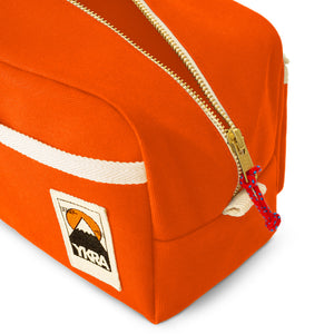 YKRA DOPP PACK - ORANGE Canvas Kulturbeutel