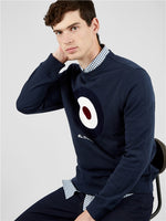 Lade das Bild in den Galerie-Viewer, Signature Organic Cotton Target Sweatshirt, Dark Navy
