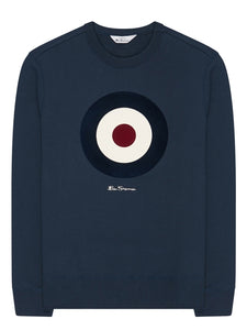 Signature Organic Cotton Target Sweatshirt, Dark Navy