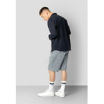 Lade das Bild in den Galerie-Viewer, MILANO TWILL CHINO SHORTS - DUSTY BLUE
