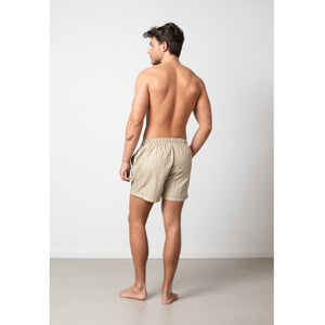 SWIM SHORTS - YELLOW FLOWER