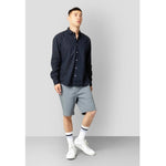 Lade das Bild in den Galerie-Viewer, MILANO TWILL CHINO SHORTS - DUSTY BLUE
