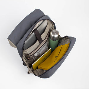 PROPERTY OF Charlie 12h Backpack - Stone Blue / Dark Brown