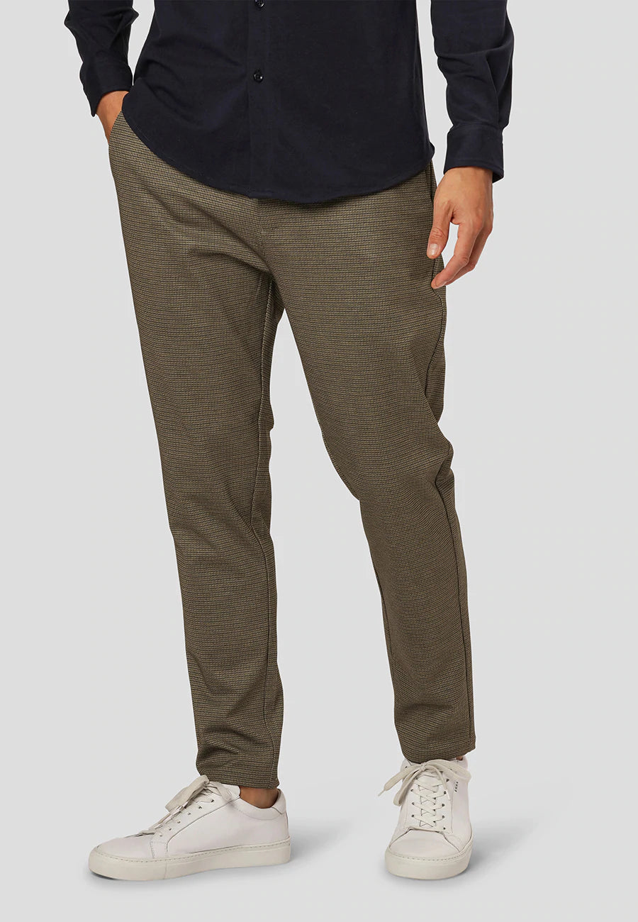MILANO TRAVIS PANTS - CAMEL CHECK